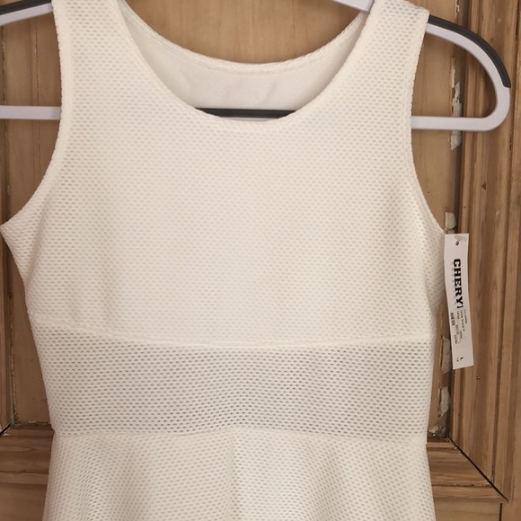 NWT CHERYLKIDS WHITE ALINE DRESS - Picture 2 of 5